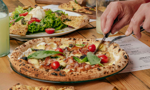 PANCETTA (PIZZA WITH BACON)